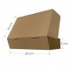 Takeaway Box – 20 x 15 x 5 cm | Corrugated, Food-Safe & Custom Printed