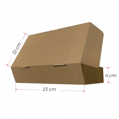 Takeaway Box – 23 x 12 x 4 cm - Custom Printable