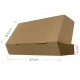 Takeaway Box – 27 x 16.5 x 4 cm | Corrugated, Custom Printed & Food Safe