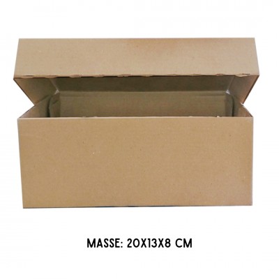 Custom Printed Burger Menu Box – 20x13x8 cm