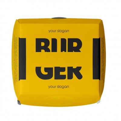 Premium Single Burger Box with Offset Printing