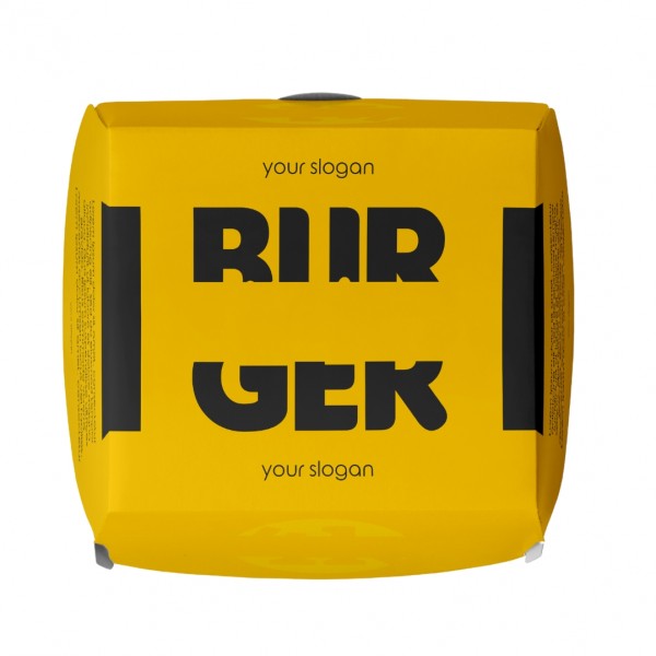 Premium Single Burger Box with Offset Printing