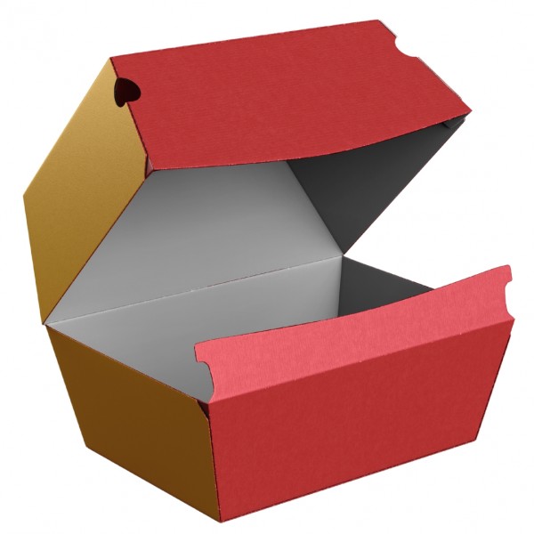 Premium Single Burger Box with Offset Printing