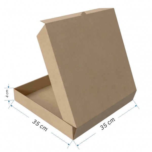 Pizza Box – 35 x 35 x 4 cm |Custom Printable