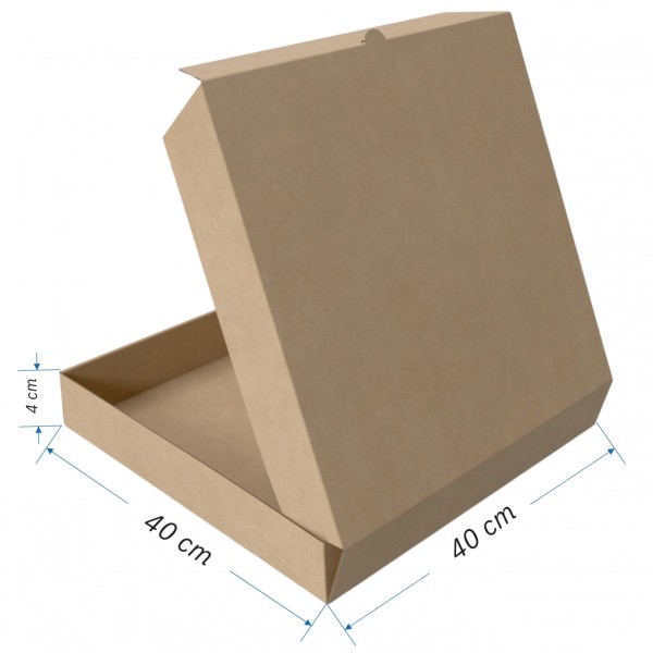 Pizza Box – 40 x 40 x 4 cm| Custom Printable