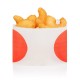 Custom Printed Paper Fries Bags – 12x15 cm