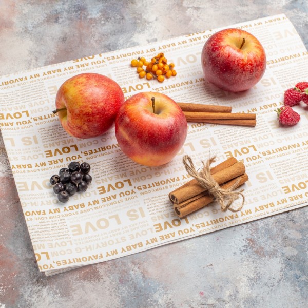 Custom Printed Food-Grade Wrapping Paper – 33x35 cm